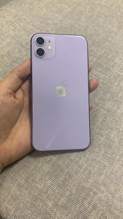 iPhone 苹果11紫色128g 国行双卡