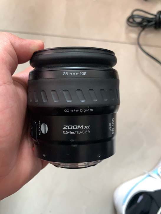 美能达28-105电动镜头，索尼单反也可以...