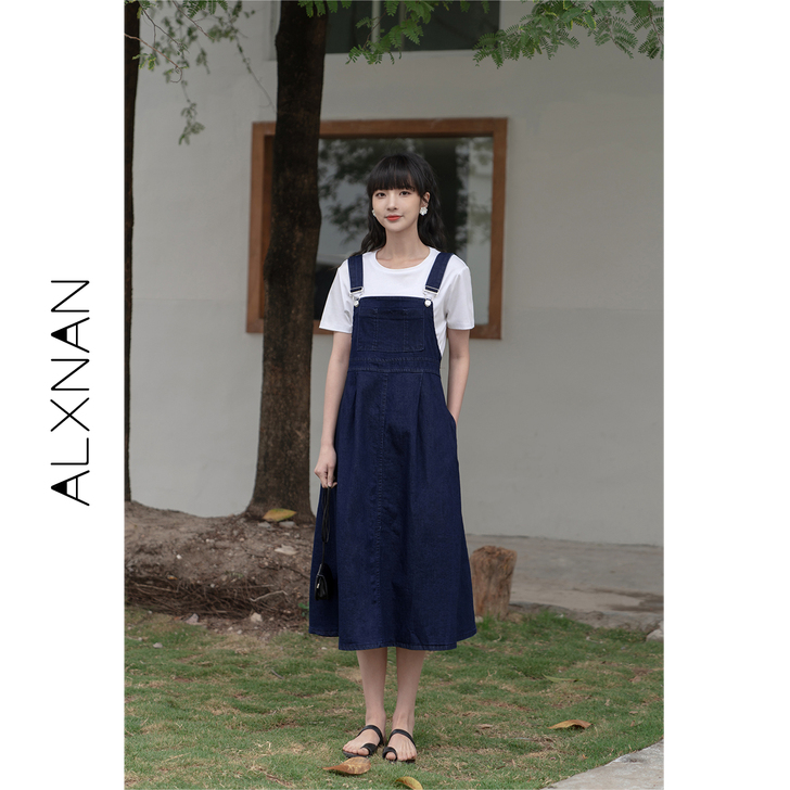 鹿向南 连衣裙 背带裙