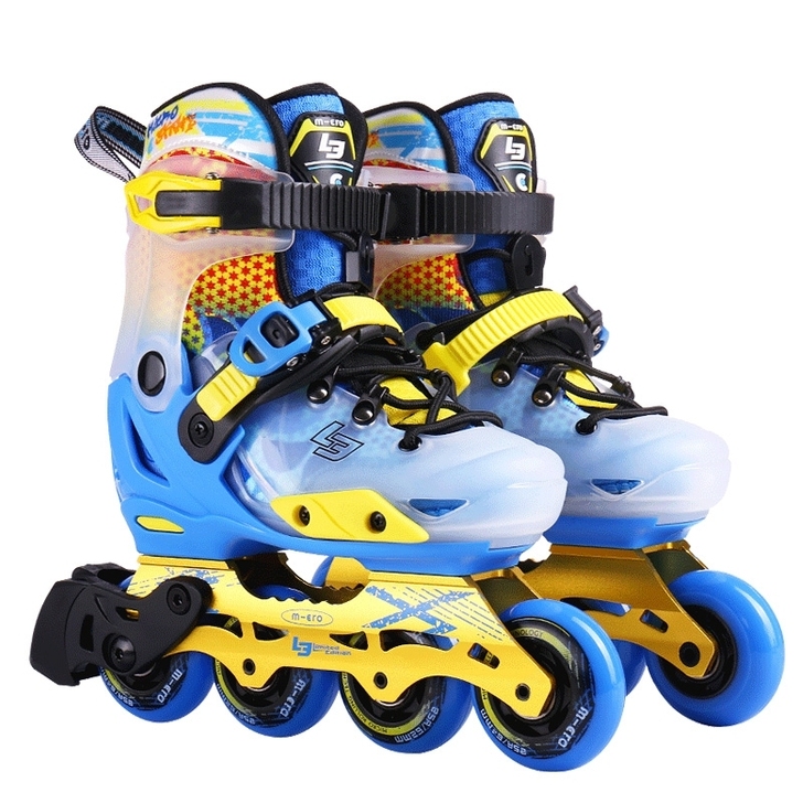 儿童轮滑鞋，米高轮滑鞋儿童培训款轮滑鞋溜冰...