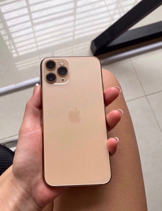 苹果11Promax绿金色256g