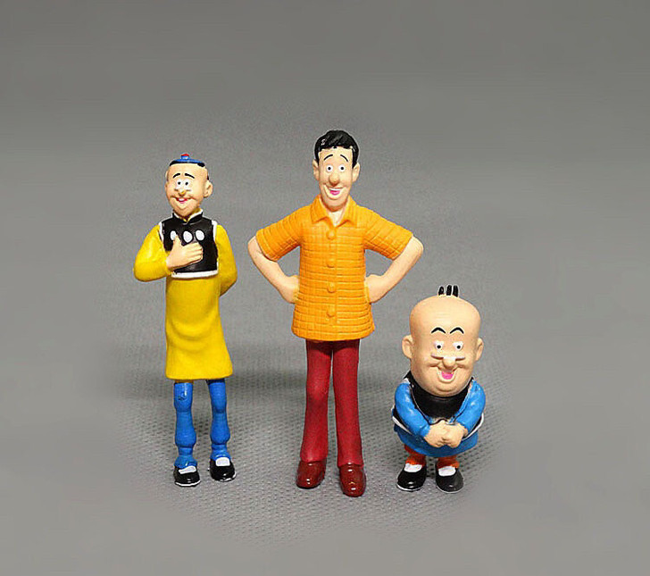 迷你版 老夫子 大番薯 秦先生 人偶手办 ...