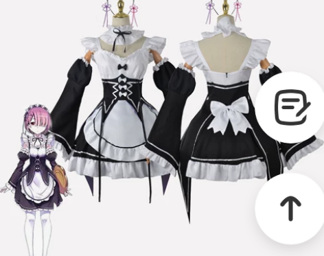 标价全新包邮蕾姆拉姆cos服  从零开始的...