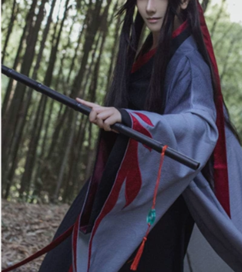 夷陵老祖 有笛子 腰带掉了 科幻科幻!!!