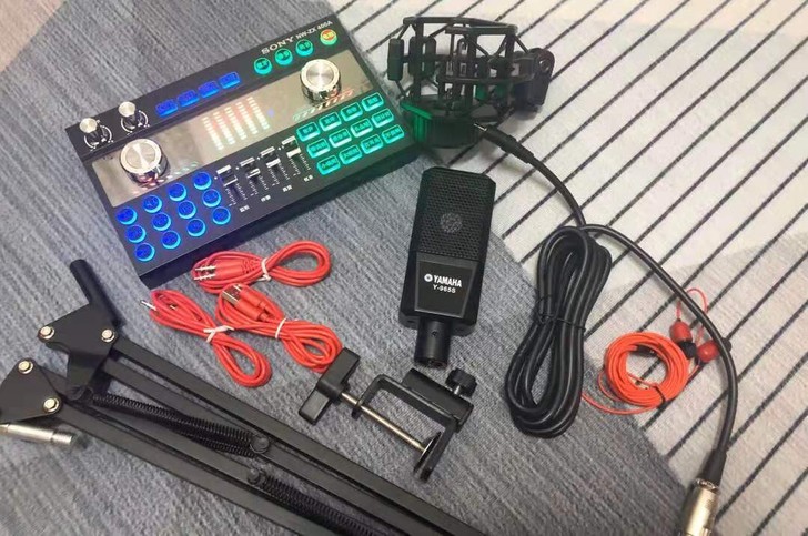 索尼直播声卡手机电脑通用变声器设备全套雅马...