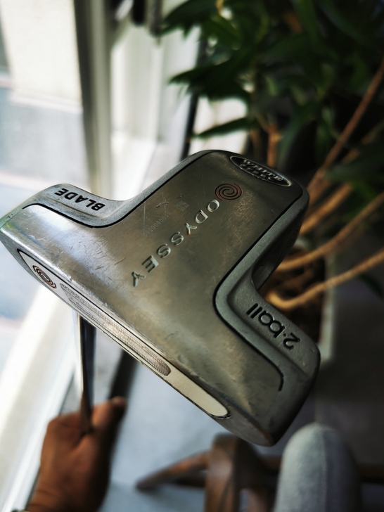 转让闲置欧德仕高尔夫推杆一根，有使用痕迹，...