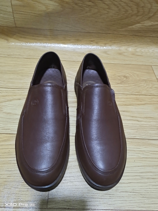 骆驼 40码 全牛皮男士休闲皮鞋