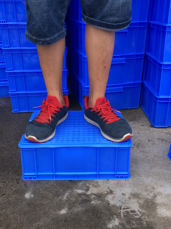 加厚零件盒周转箱物料盒收纳盒配件箱长方形塑...