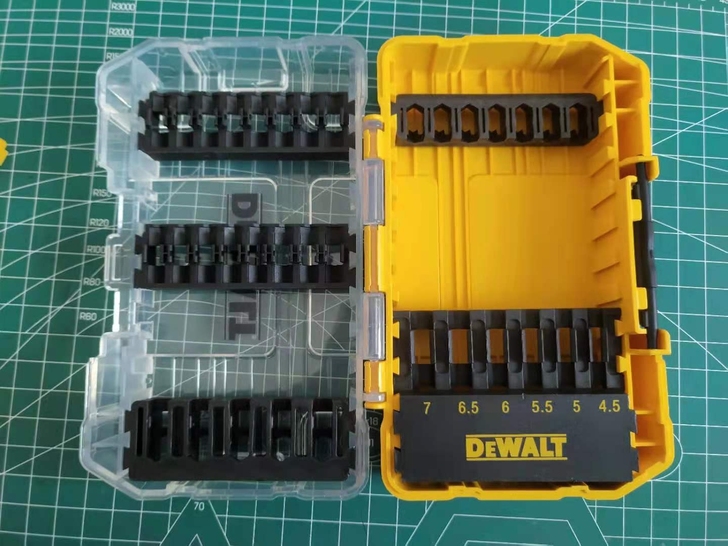 全新DEWALT得伟 零件盒收纳盒工具箱钻...