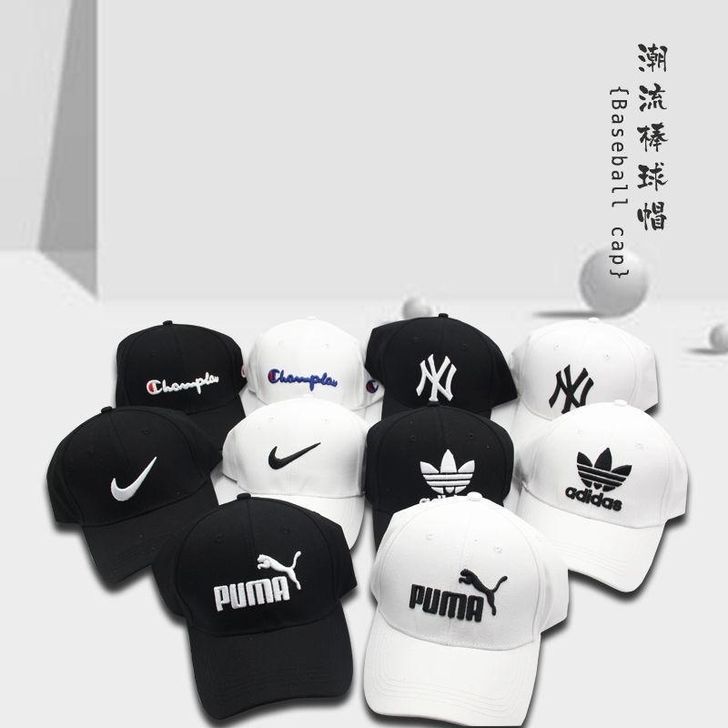 鸭舌帽运动帽子棒球帽男女新潮帽子春季时尚