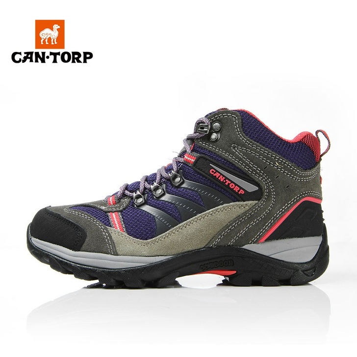 cantorp骆驼登山鞋 男女春秋季防水透...