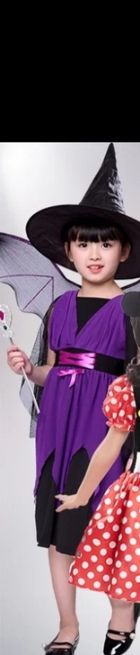 万圣节儿童演出服装Cosplay表演衣服女...