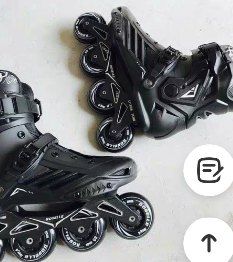 轮滑鞋成人初学者溜冰鞋男女直排轮成年闪光滑...