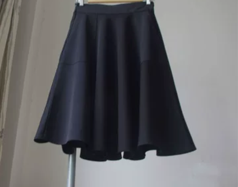 黑色半身裙春夏季女新款韩版高腰港风显瘦过膝...