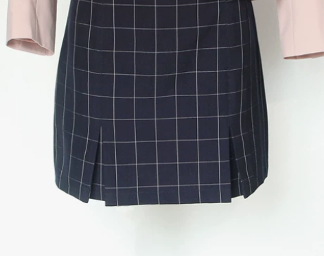 花铃太太江南道韩剧学院风套装jk制服半身裙...