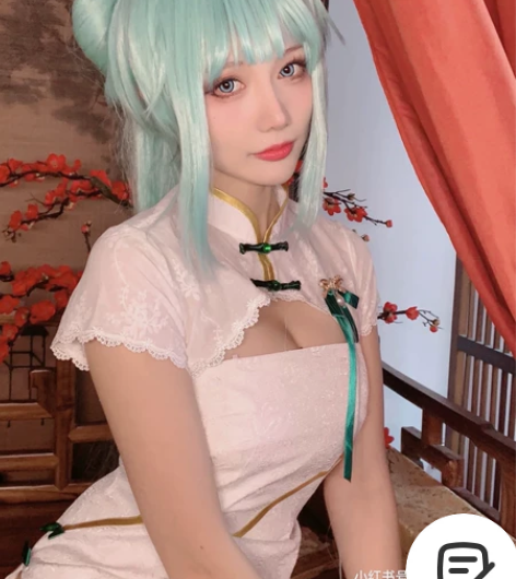 次元依 cos服初音韵华 l码梅花暗纹款 ...