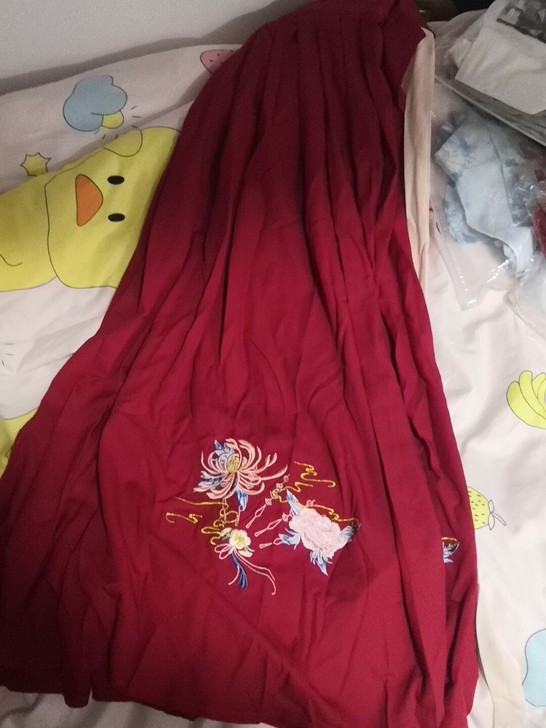 汉服一套 坦领  没有外搭 其他都有 全新...