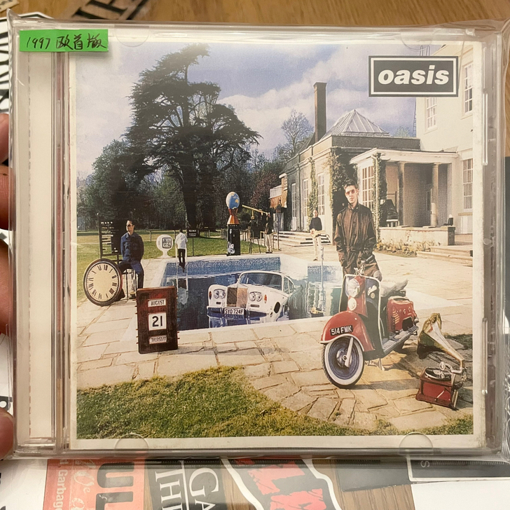 欧版原版摇滚CD一张，oasis-绿洲乐队...