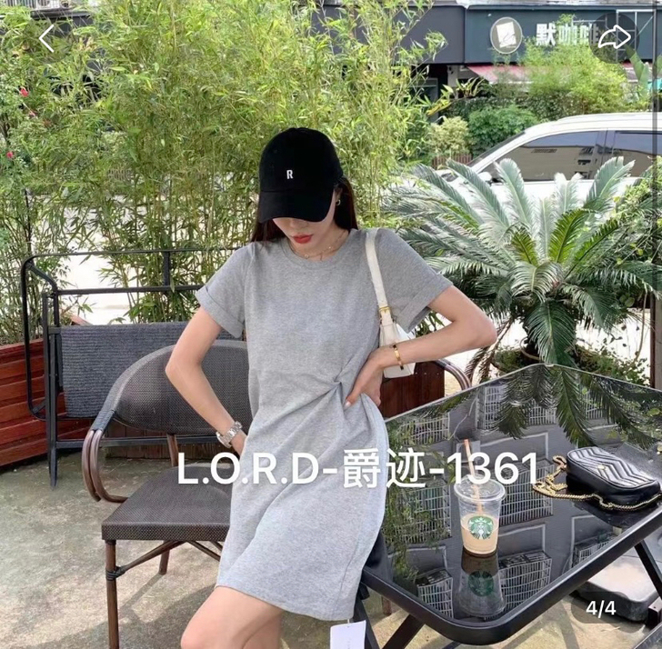 韩系百搭连衣裙，宽松，休闲