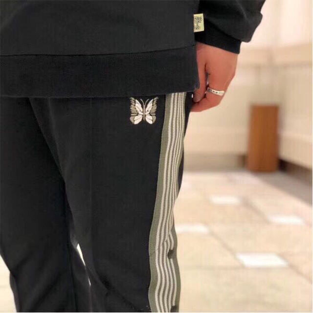 老夫子 NEEDLES 排扣裤s码  成色...