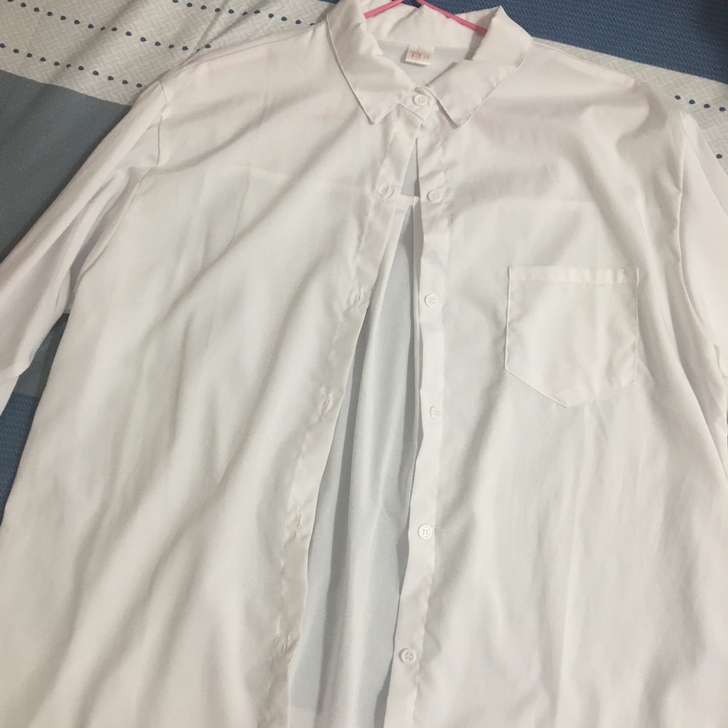 基础款长袖衬衫m码