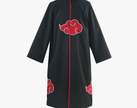 火影忍者正版晓组织披风宇智波鼬cos服红云...