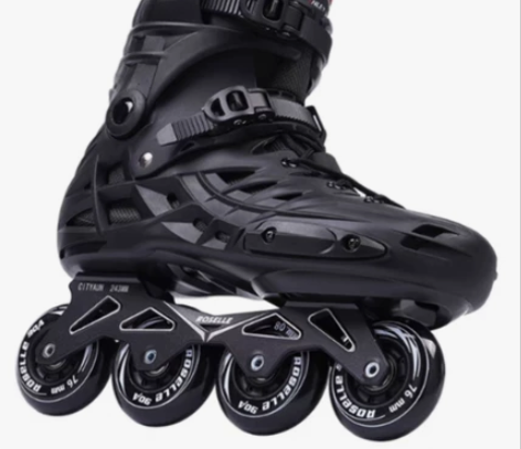 全新 ，46码，本想陪儿子溜冰但没用到，买...