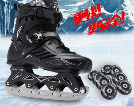 CITYAUN 直排轮滑鞋 冰岛鞋 女38...