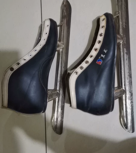 黑龙速滑刀，刀尺寸是27的，鞋尺码应该是4...