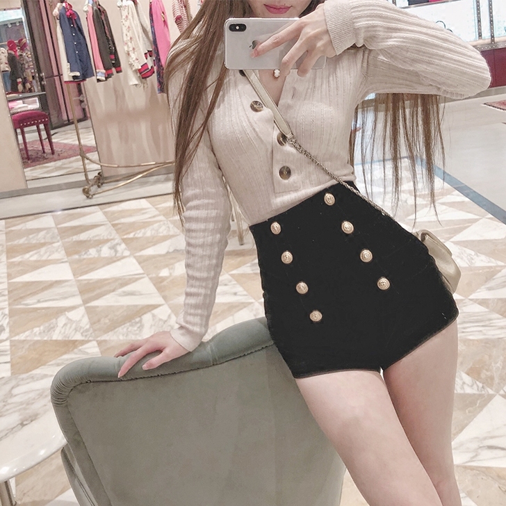 休闲裤中码,超显腿长,绒面