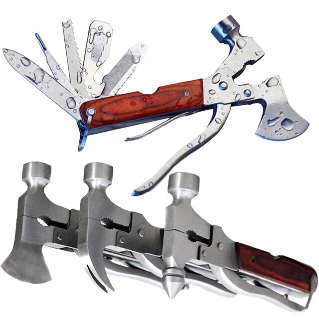 汽车防爆破窗安全锤户外用品多功能工具组合刀...