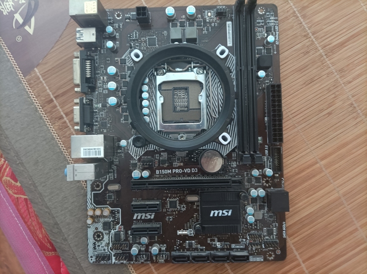 微星b150m主板,小白勿扰,刚刚换下的,...