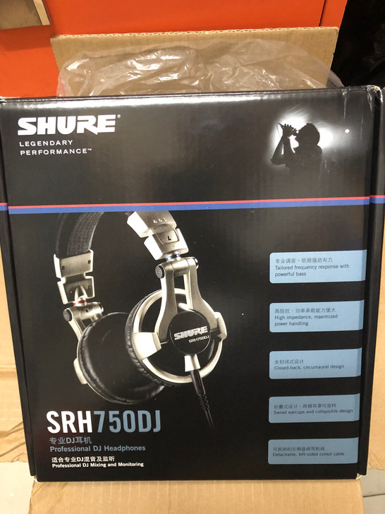 SHURE舒尔SRH750DJ 专业DJ混...