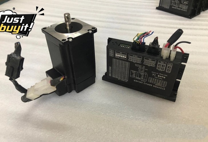 57混合伺服电机套装 57闭环驱动器＋57...