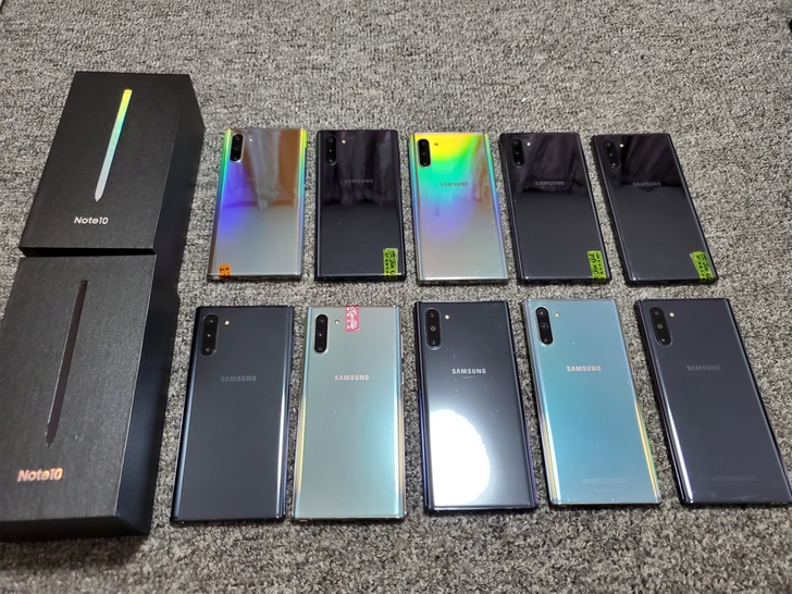 全部完美屏！三星Note10，8+256，...