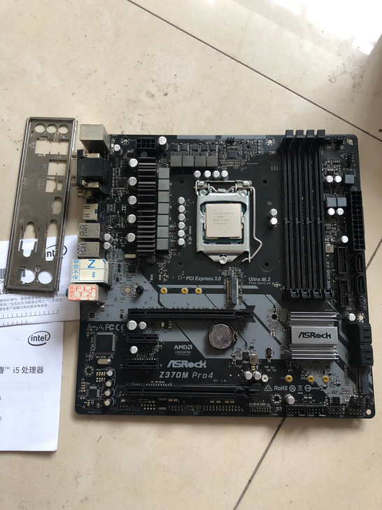 i5 9600kf+华擎z97 超频主板