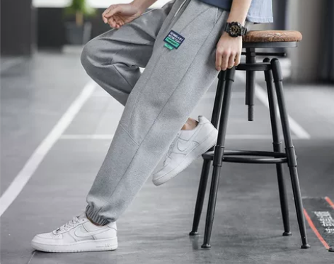 全新休闲裤灰色2XL 感兴趣的话点“我想要...
