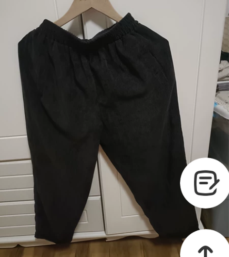 灯芯绒休闲裤，160，主页打包就7元 感兴...