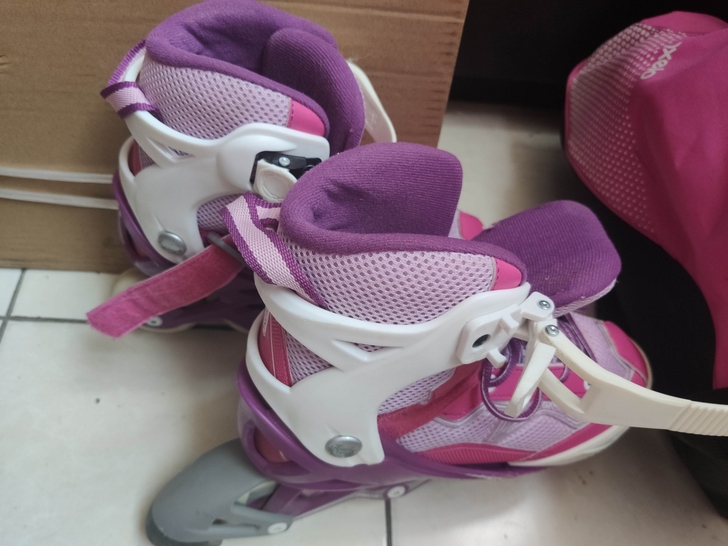 买鞋护具送了，护具Xs的，用过4、5次，尺...