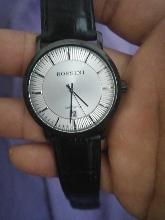 罗西尼男款石英表 型号5613 原装皮带 ...