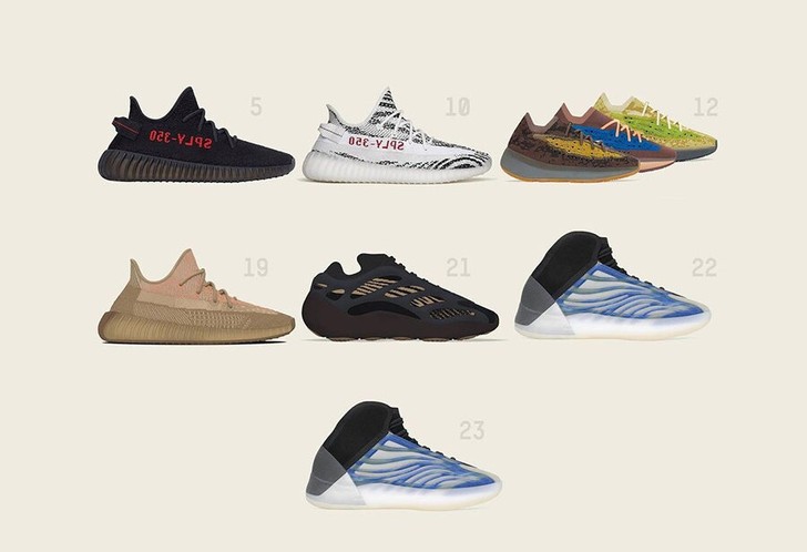 adidas阿迪达斯 yeezy椰子350...