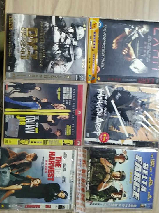 简装国外dvd影碟影片，4元一张，运费10...