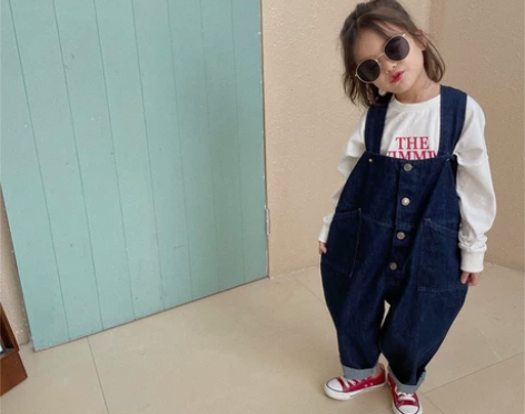 全新背带牛仔裤 囤多了 尺码100码