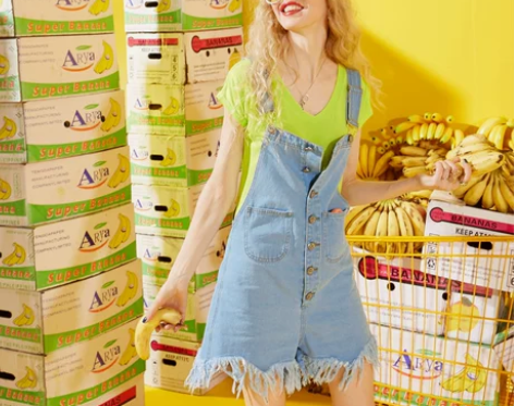 宽松浅色背带水洗牛仔裤夏装学生全棉短裤子女...