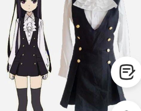 妖狐X仆SS白鬼院凛凛蝶日常服制服歌留多c...