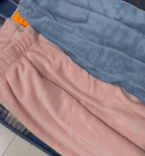 仙女暖暖裤 有三个颜色 粉色 蓝色 深灰色...