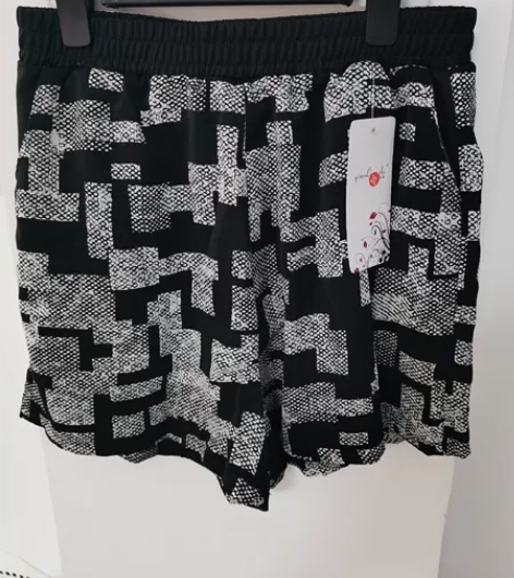 冰丝雪纺短裤女夏薄款2022新款高腰宽松a...