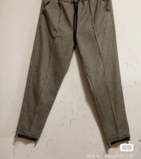 哈伦裤高腰九分宽松直筒奶奶裤子女外穿老爹萝...