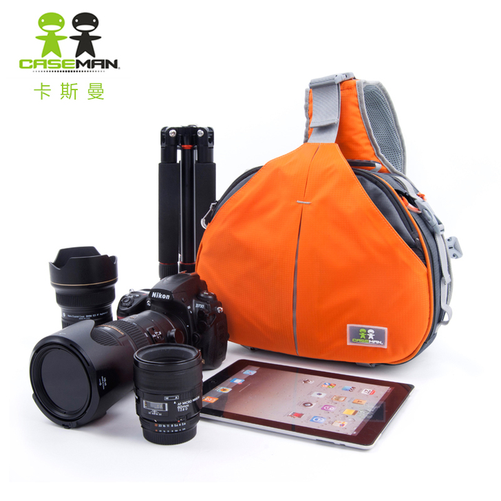 caseman卡斯曼AOS2单肩单反斜跨相...