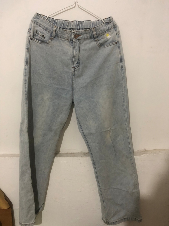 前两条大码牛仔裤3xl。